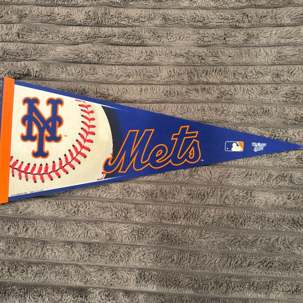 New York Mets Baseball Pennant